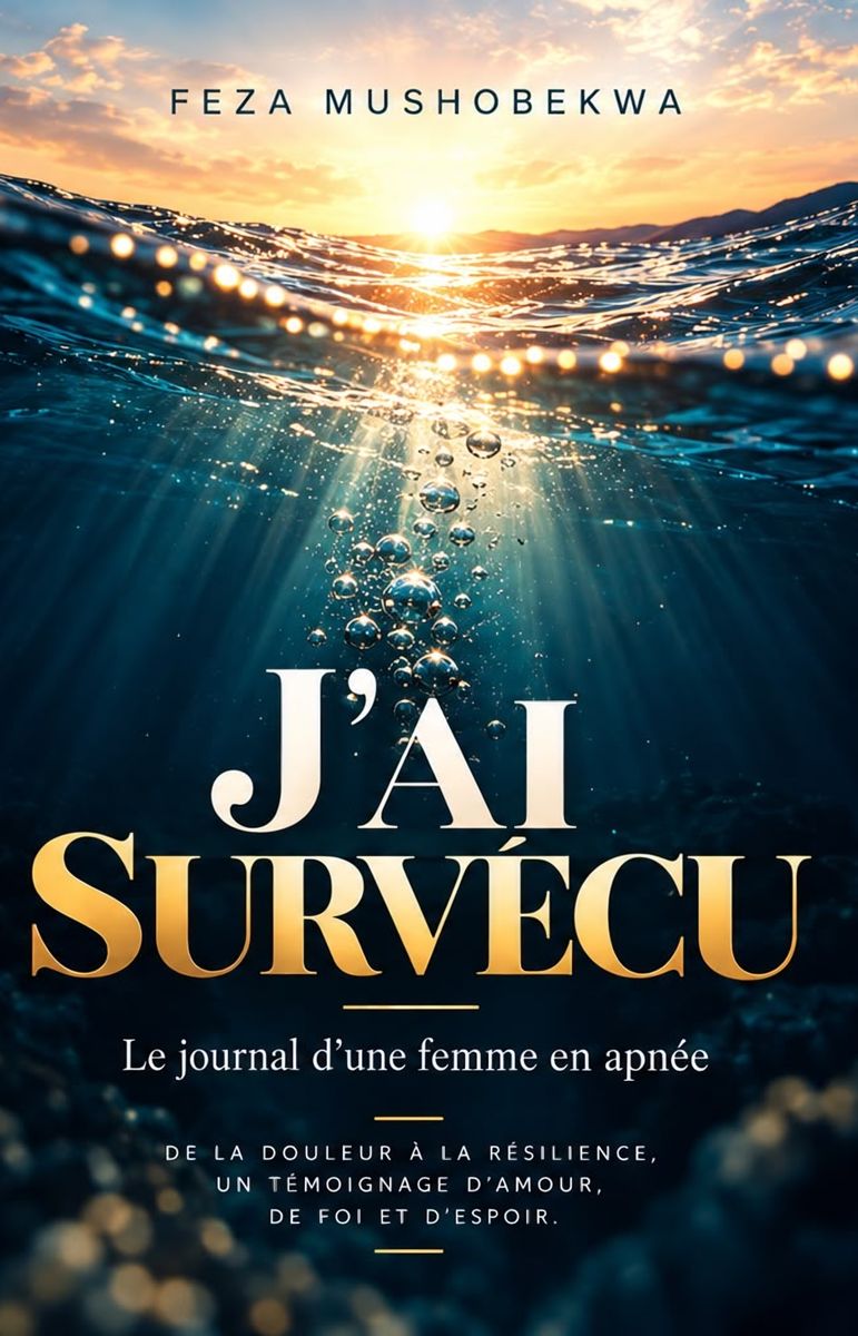 Couverture du livre J’ai survécu, le journal d’une femme en apnée